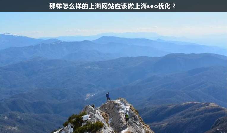 那樣怎么樣的上海網(wǎng)站應(yīng)該做上海seo優(yōu)化？