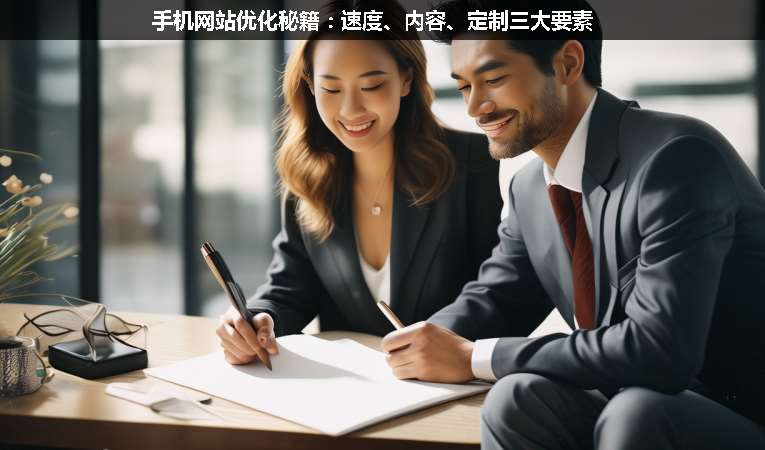手機網(wǎng)站優(yōu)化秘籍：速度、內(nèi)容、定制三大要素